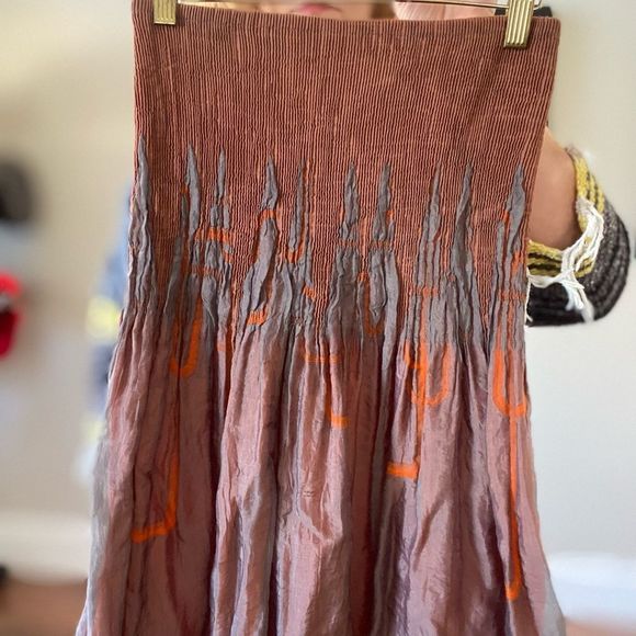 Gary & Orange Geometric Strapless Dress - Picture 4 of 6